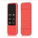 Produktbild Fintie Remote Hülle kompatibel mit Apple TV 4K / 4th Generation Siri Fernbedienung - [Bienenstock Serie] Leichte rutschfeste Stoßfeste Silikon Schutzhülle Tasche Case Cover, Korallenrosa