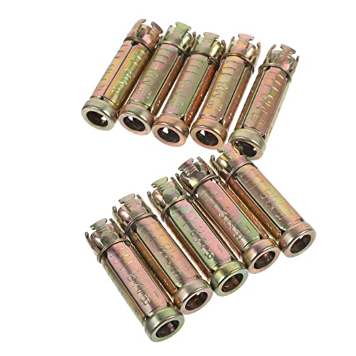 DOITOOL 10pièces Ancrages Moletés à Enfoncer Pour Béton Kit De Ancrages Acier Pour Fixation De Matériaux