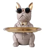 Photo Gallery morlinca statuetta di bulldog francese, bella scultura di cane in resina vassoio portaoggetti ingresso per monete custodia per chiavi statua di arte moderna decorazione del desktop di casa,grigio Photo Gallery morlinca statuetta di bulldog francese, bella scultura di cane in resina vassoio portaoggetti ingresso per monete custodia per chiavi statua di arte moderna decorazione del desktop di casa,grigio