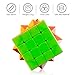 D-FantiX Cyclone Boys 4x4 Speed Cube Stickerless 4 by 4 Magic Cube 4x4x4 Puzzles Toys (60mm)