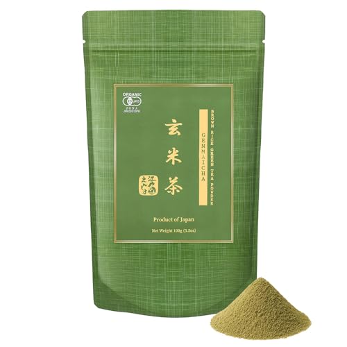 Té Genmaicha en polvo 100 gramos miniatura 1