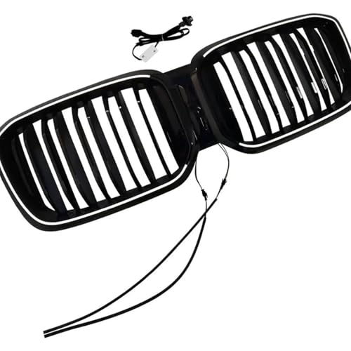Grille de radiateur pour BMW X3 X4 G01 G02 2022 2023 2024 rein LED LCI