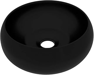 vidaXL Luxury Wash Basin Round Washroom Vanit...,