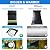SPORTYOUTH Outdoor Faucet Cover for Winter Freeze Protection, 2 Packs Thick 7.09''W x 9''H Water Socks Pipe Insulated Waterproof Hose Bib Spigot Backflow Cover