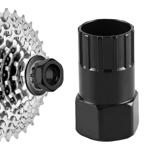 HAMKU 1 pieza Extractor De Piñones 2 en 1 Bicicleta Cassette Herramienta, Adecuado para la eliminación de 12 Dientes piñón Anillos de Bloqueo y 12 Dientes de Rueda Libre Herramientas