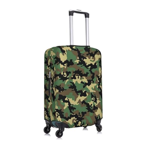 Camo Print Suitcase Cover Luggage Protector Washable Elastic Fashionable Travel Gear Cover3
