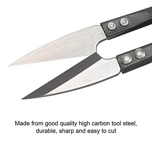 Ryalan Sewing Scissors Yarn Thread Cutter 4.1Inch Mini Small Snips Trimming Nipper Made Of High-Carbon Steel Thread Diy Supplies For Stitch Embroidery, Knitting, Crafts (1, Black) #TOP3