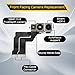 DGSCSMY for iPhone 14 Pro Max Front Facing Camera Replacement Selfie Camera 14promax OEM 12MP Front Camera Flex Cable Module Light Receiver Repair with Fix Tools Kit A2651 A2893 A2894 A2895 A2896