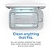 PhoneSoap Wireless UV Phone Sanitizer & Universal Phone Charger Box with Qi Charging | Patented & Clinically Proven 360-Degree UV-C Light Sanitizer | Disinfects and Charges All Phones (White)