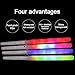 LED Cotton Candy Sticks, Reusable Cotton Candy Cones, Colorful LED Glow Sticks for All Type Cottons Candys Machine (4Pcs)