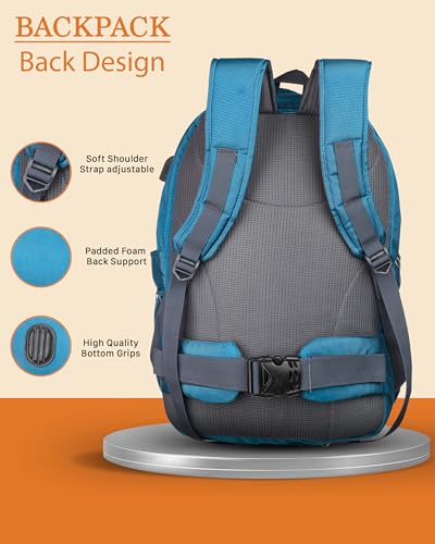 Image of Dhariwal Bags Exclusive For Railway Running Staff Backpack 4 compartments /Stylish and Trendy Backpacks for Unisex /Water Resistant and Lightweight Bags /Easy to Carry