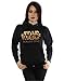 Star Wars Donna Rogue One Logo Scene Felpa con Cappuccio Large Nero