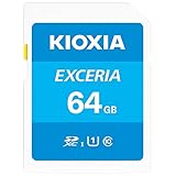 64GB SDXCカード SDカード KIOXIA キオクシア EXCERIA Class10 UHS-I U1 R:100MB/s 海外リテール LNEX1L064GG4
