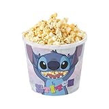 Balde para Pipoca, Stitch, 2,1 Litros, Plasútil