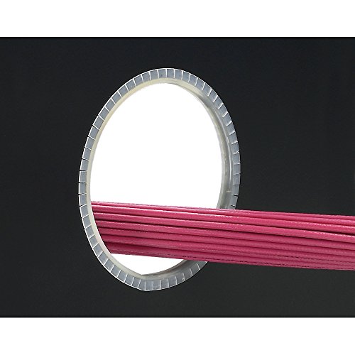 Panduit GES189F-C0 Solid Grommet Edging, Black (100-Foot)