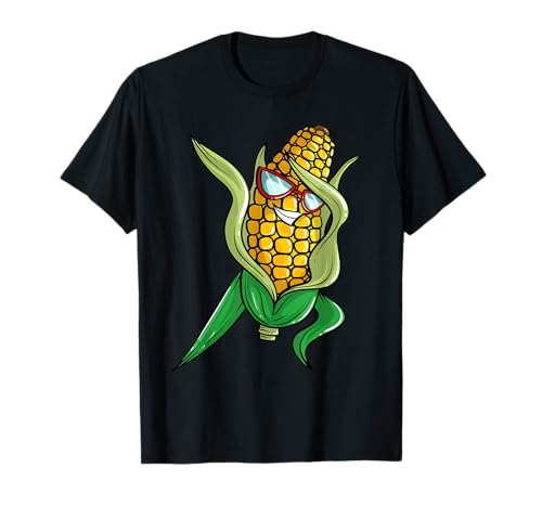Divertido regalo de maíz Dabbing | Cute Dancing Farmers Hombres Mujeres Camiseta