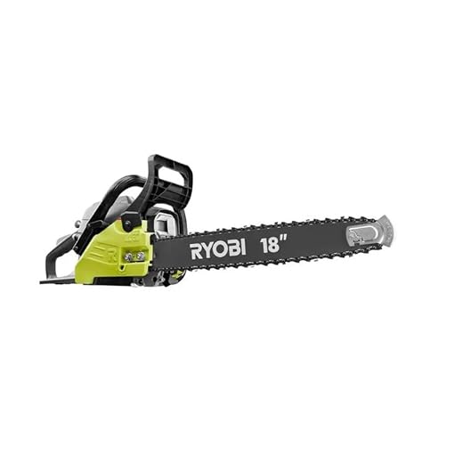 RYOBI RY3818 18 in. 38cc 2-Cycle Gas Chainsaw with Heavy Duty Case