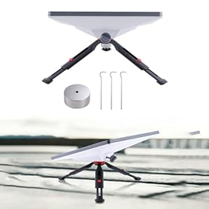 Statief Mount Kit Voor Starlink Mini, Verstelbare Hoogte En Tilt Statief Montageset Voor V4 Antenne, V4 Kit Satelliet Pole Mount Kit Met Statief Adapter