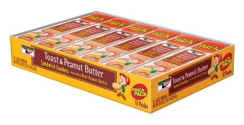 Keebler, Galletas sándwich de tostadas y mantequilla de maní (paquete de 4)