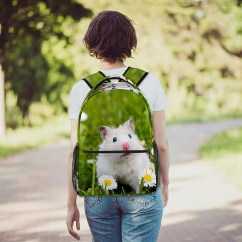 Sac de voyage décontracté hamster pour sorties et cours collège