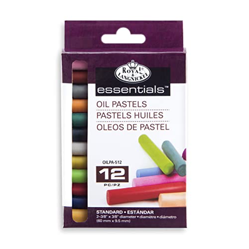 Royal & Langnickel Essentials Oil Pastels, Small, 12 Color Set