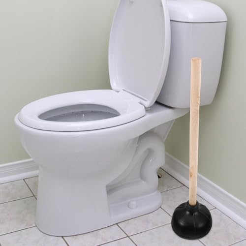 Desatascador WC de goma pequeño para fregadero de cocina y limpieza de baños 5