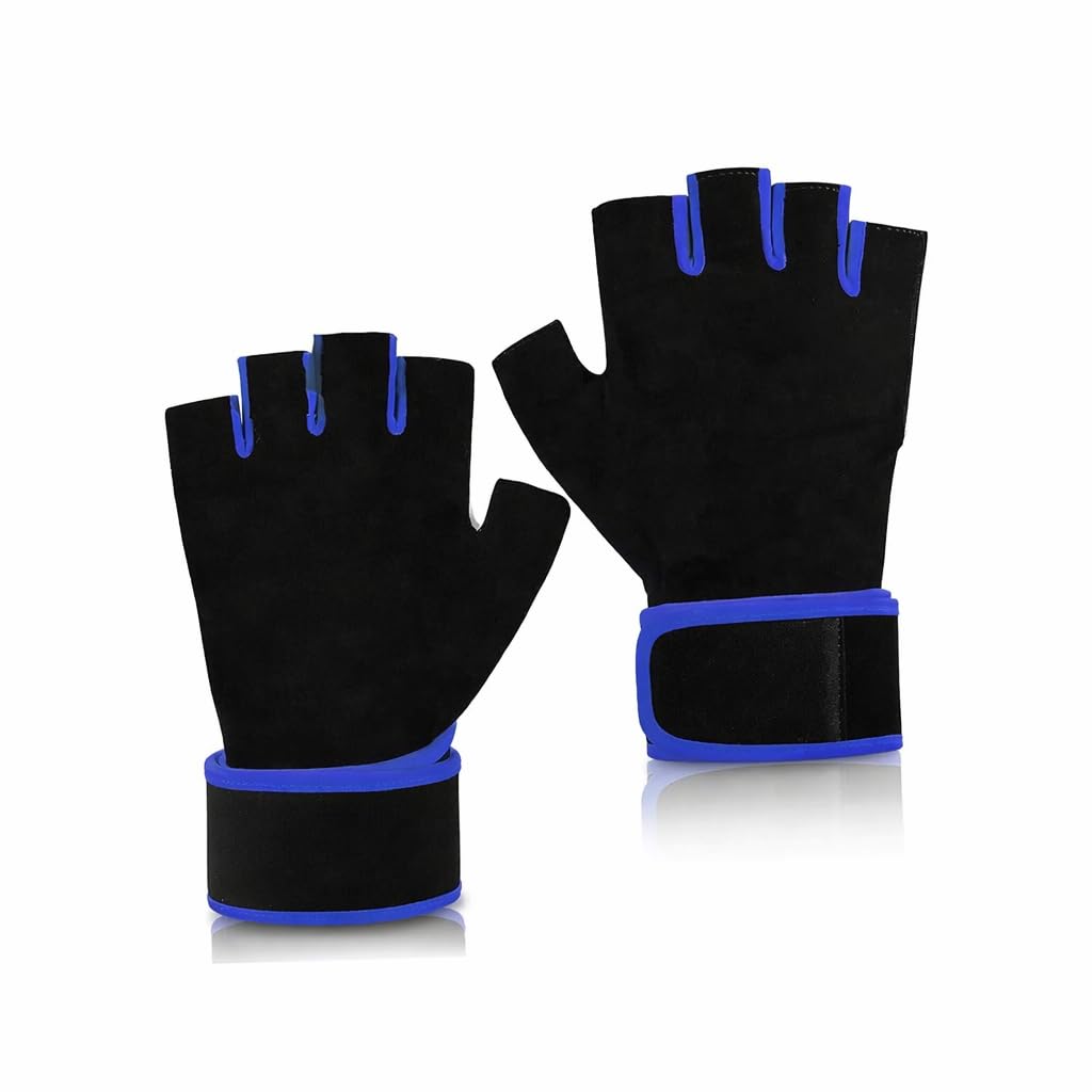 Gym Gloves for Men and Women (Blue)-picture-40