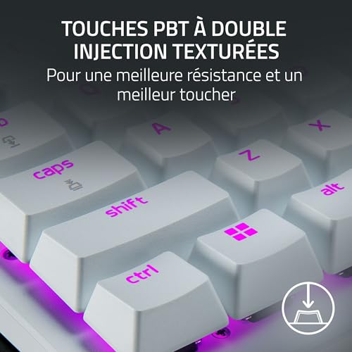 Clavier PC RAZER Huntsman V3 Pro TKL Optique Analogique Déclenchement Rapide Razer Snap Tap - vue 10