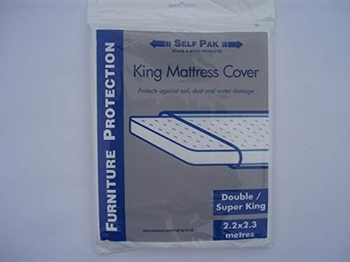 MATTRESS COVER Double/King/Superking for Moving or Storage (Large Polythene bag). It is manufactured to the standard required by Removal Companies and is sufficiently strong for normal use.