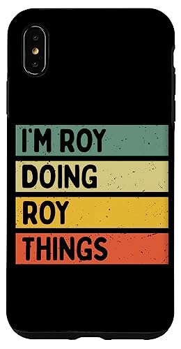 I'm Roy Doing Roy Things �ʔ������� �X�}�z�P�[�X iPhone XS Max �p