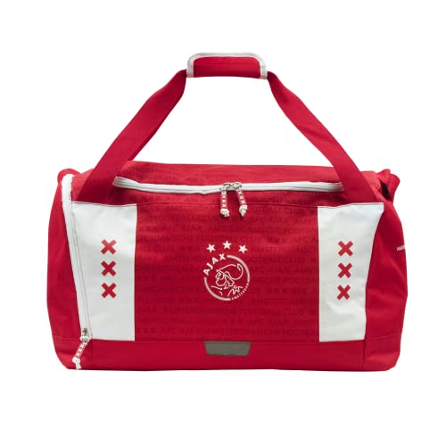 AJAX AMSTERDAM AFC Sac de sport avec logo Ajax - En polyester - Pour homme et femme - Avec bandoulière - Unisexe