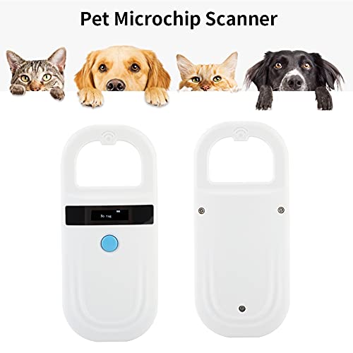 Microchip Pet Scanner and Reader for Animal Pig and Cat, White, 13.5 x 6 cm / 5.31 x 2.36 in - Image 3