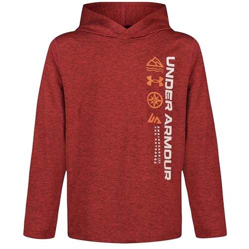 Image of Under Armour Boys' Long Sleeve Hooded Performance Tee, Outdoor Collection