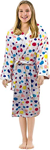 Bylora Absorbent Robes Cotton Big Kids Girls Bathrobe, Multi-Color, X Large, Size 18 #TOP30