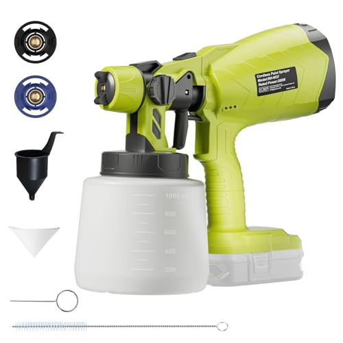 Brushless Cordless Paint Sprayer for Ryobi 18V