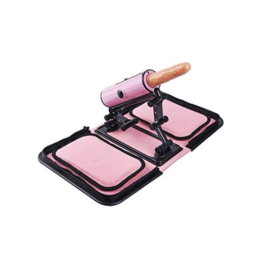 LOVEZ Máquina Ŝexừal Automática para Ādultos, eléctrico retráctil máquina Multi-ángulo Ajustable juĝueťes Ŝexừales, Bolso de Mano Ŝex Machine con Cønsolådoreș, para Måsťurbacioņrosado