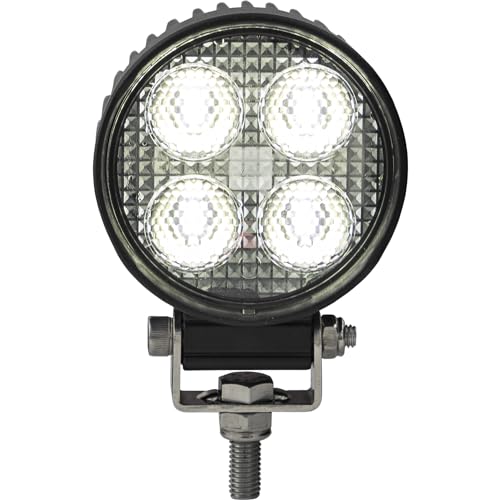 Luz LED Redonda Flood 2'' 8 LEDs 2650 Lúmenes para Camiones miniatura 1