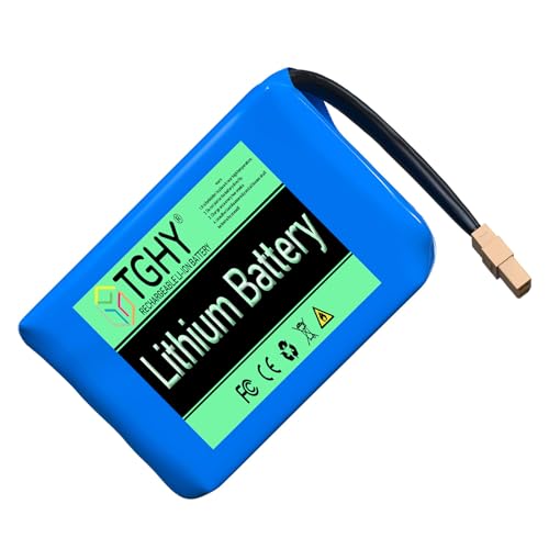 TGHY 36 Volt wiederaufladbarer Lithium-Akkupack, 36 V, 2 Ah, Ersatzakku für Hoverboards mit 72 W und weniger, Zubehör für Balance-Scooter mit Doppelantrieb TGHY 36 Volt wiederaufladbarer Lithium-Akkupack, 36 V, 2 Ah, Ersatzakku für Hoverboards mit 72 W und weniger, Zubehör für Balance-Scooter mit Doppelantrieb