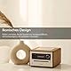 sonoro Elite Internetradio mit CD-Player (FM, DAB Plus, Podcasts, Spotify, Amazon Music, Deezer) Walnuss