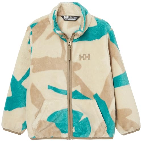 Helly Hansen Chill Unisex Kinder Fleecejacke, 034 Creme Aop, 1