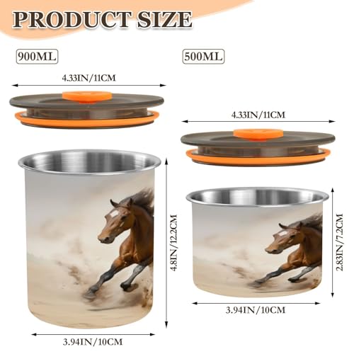 Envase hermético acero inoxidable para café 500ml miniatura 2