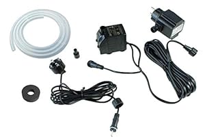 Arnusa 450 L/H Springbrunnenpumpe mit LED Spot