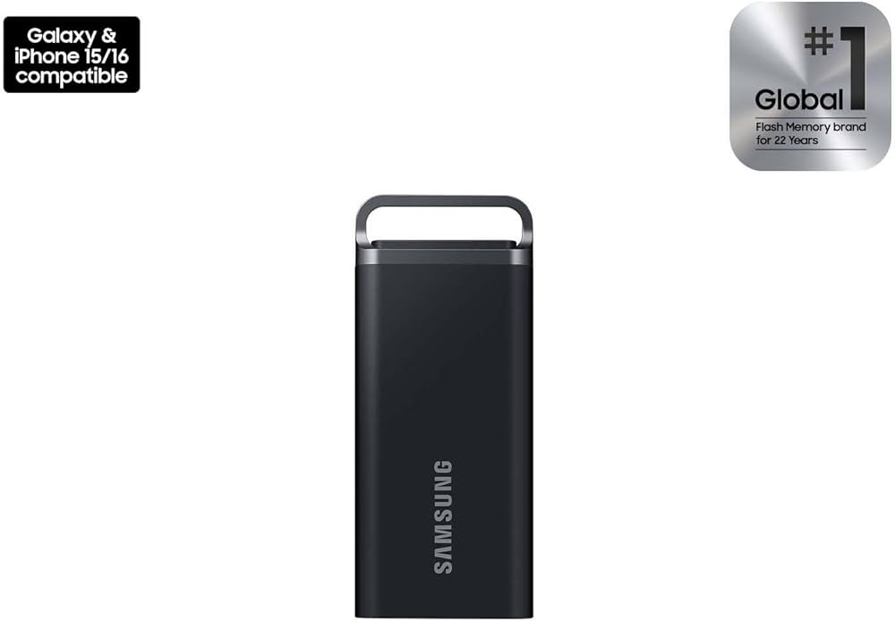 Amazon | SAMSUNG T5 EVO ポータブル SSD 8TB USB 3.2 Gen 1 外付け