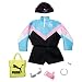 Barbie Storytelling Fashion Pack of Doll Clothes Inspired by Puma: Sport Jumpsuit and 6 Accessories Dolls, Gift for 3 to 8 Year Olds