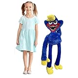 4. Muñeca de horror: Poppy Playtime Huggy Wuggy Tejido de felpa puede acompañar mejor a los niños a través de su infancia, una idea de regalo perfecta para usar almohadas de peluche como juguetes para niños, navidad, regalos de cumpleaños, favores del día de San Valentín.