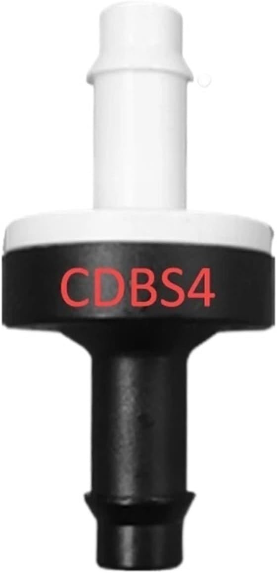 2pcs 1/4”1-way valve 6mm plastic non-return valve