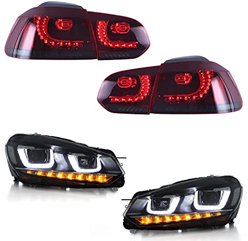 VLAND Fari e Luci Posteriori per Golf 6 mk6 VI TSI...