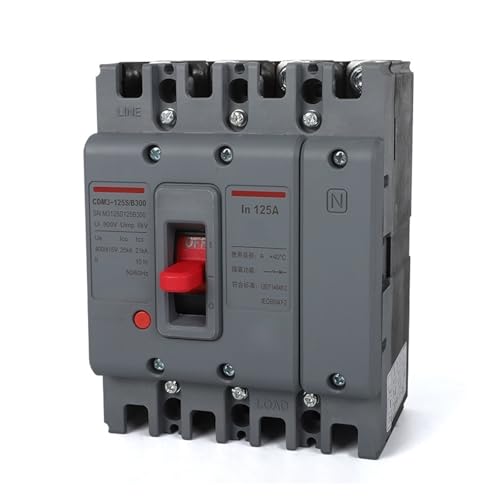 MCCB 4P Disjoncteur à boîtier moulé CDM3-125S/4300B 125A