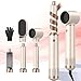 Hairstyler 5 in 1, Hair Styler Set, Airstyler 5 in 1, Haarstyler mit Fön Ionen Haartrockner, Lockenstsb, Glättbürste, Warmluftbürste fur Trocknen
