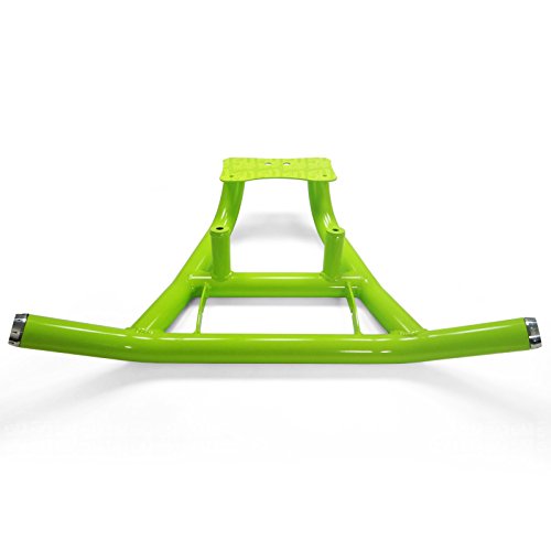 50 Caliber Racing Rzr Front Bumper Powdercoated Llime Squeeze - Fits Polaris Rzr Xp1000 & 900S [5374A] #TOP3